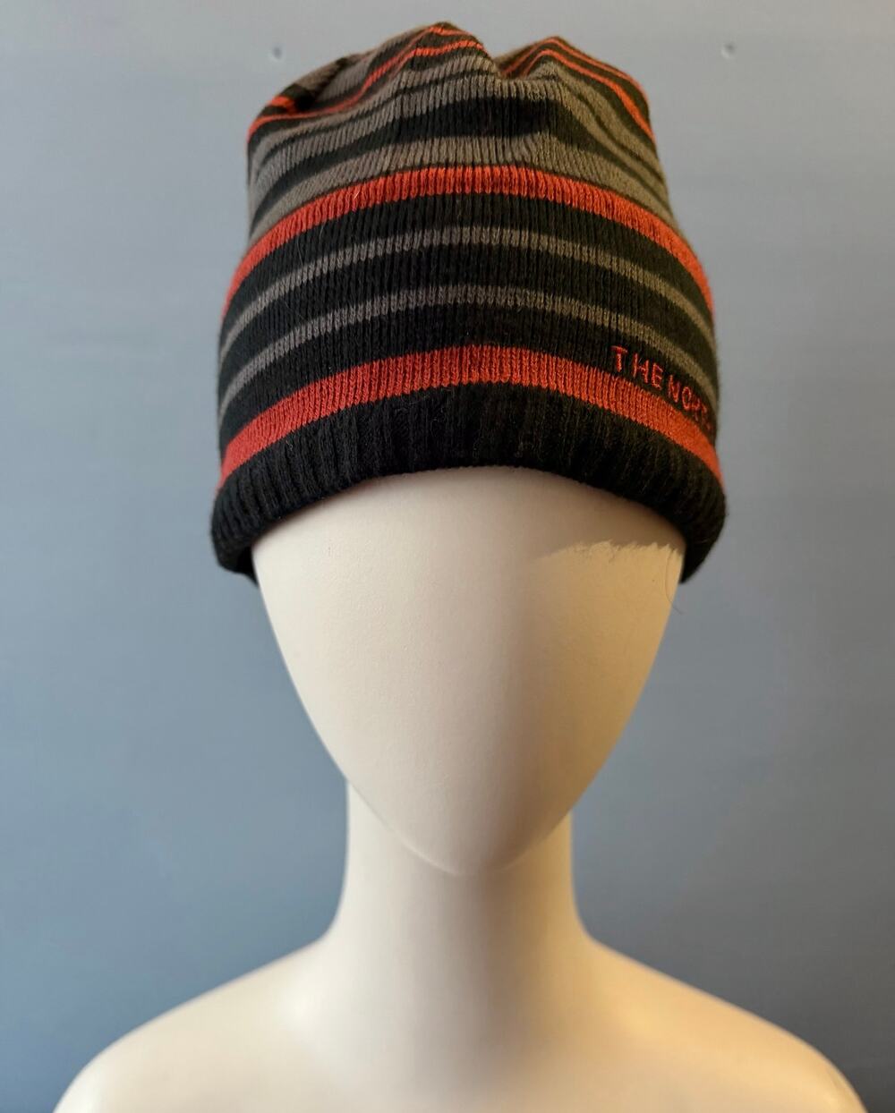 The NORTH FACE Fleece Lined Striped Beanie sz OS (Unisex)